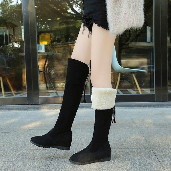 women boots high heels round toe shoes australia winter footwear luxury designer platform stiletto rubber snow, Black
women boots high heels round toe shoes australia winter footwear luxury designer platform stiletto rubber snow, Black