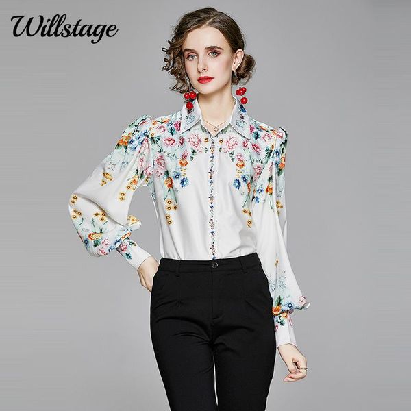 willstage 2020 autumn women shirt floral printed blouse long hubble-bubble sleeve shirts elegant female clothes work wear, White
willstage 2020 autumn women shirt floral printed blouse long hubble-bubble sleeve shirts elegant female clothes work wear, White