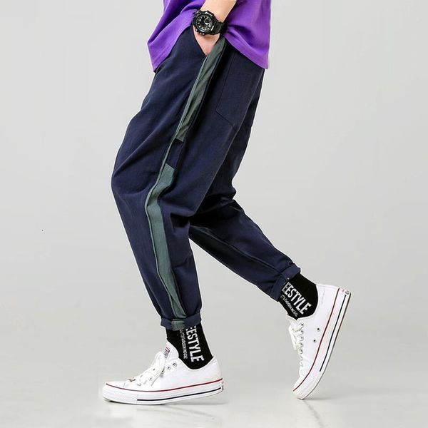 streetwear ffulspants joggers men striped harem брюки лодыжка длина брюки повседневная тонкие мужские жулки брюки падение доставка, Black
streetwear ffulspants joggers men striped harem брюки лодыжка длина брюки повседневная тонкие мужские жулки брюки падение доставка, Black