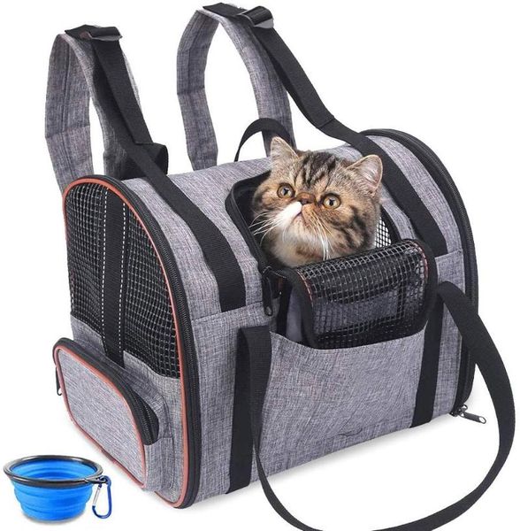 pet cat carrier bag car seat carrier travel handbag backpack for small pets cats dogs pommeranian chihuahua teddy
pet cat carrier bag car seat carrier travel handbag backpack for small pets cats dogs pommeranian chihuahua teddy