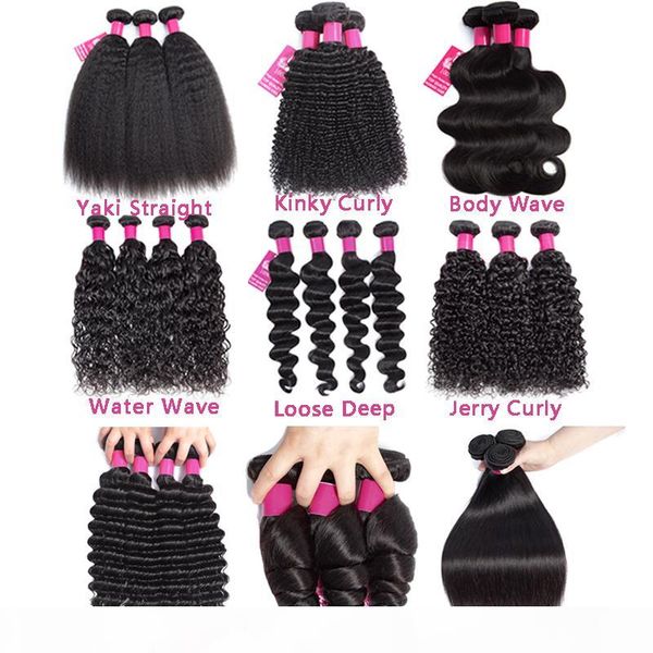 9a brazilian human hair bundles straight body wave deep wave kinky curly loose wave 100% brazilian peruvian malaysian human hair weaves, Black
9a brazilian human hair bundles straight body wave deep wave kinky curly loose wave 100% brazilian peruvian malaysian human hair weaves, Black