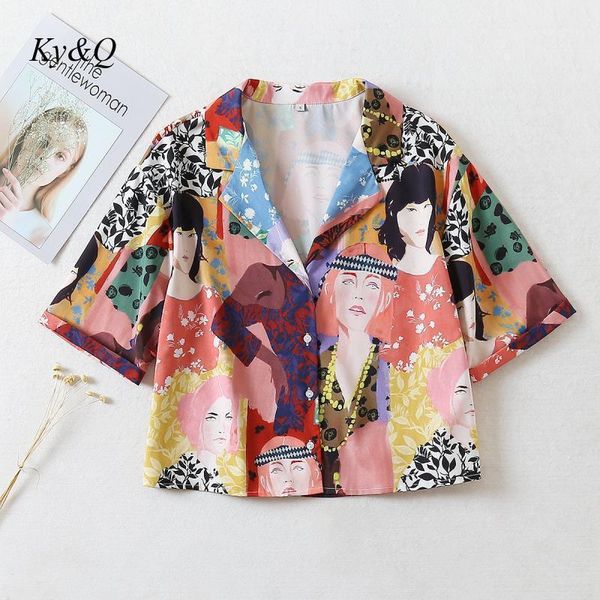 runway designer casual boho beach clothes 2020 summer women fashion floral short sleeve shirt lapel loose blouse new1, White
runway designer casual boho beach clothes 2020 summer women fashion floral short sleeve shirt lapel loose blouse new1, White