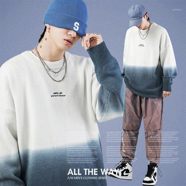 2020 autumn mens knitted sweater men oversized patchwork pullover korean fashion vintage sweaters men clothing cold blouse1, White;black
2020 autumn mens knitted sweater men oversized patchwork pullover korean fashion vintage sweaters men clothing cold blouse1, White;black