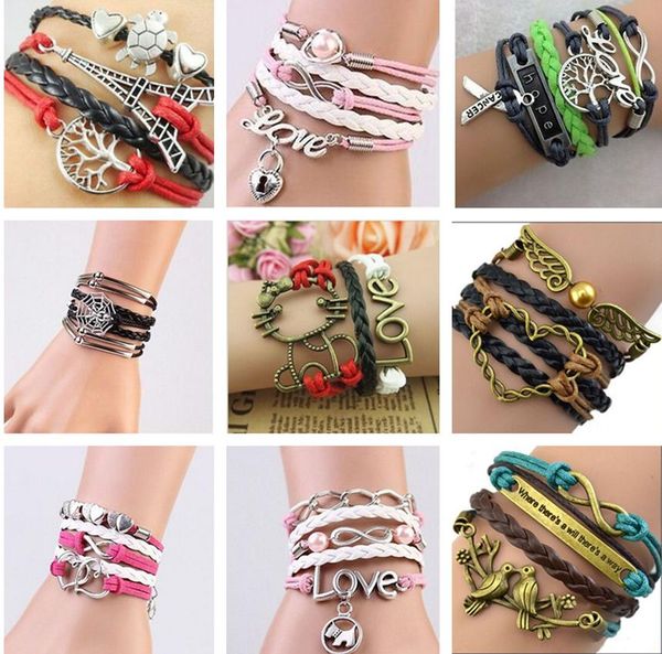 2022 new mix styles charms jewelry bracelets charms infinity bracelet for women and men cross owl love bird believe, Golden;silver
2022 new mix styles charms jewelry bracelets charms infinity bracelet for women and men cross owl love bird believe, Golden;silver