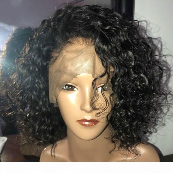 short full natural human hair wigs with baby hair 180%density pre plucked hairline brazilian remy hair bob wigs, Black;brown
short full natural human hair wigs with baby hair 180%density pre plucked hairline brazilian remy hair bob wigs, Black;brown