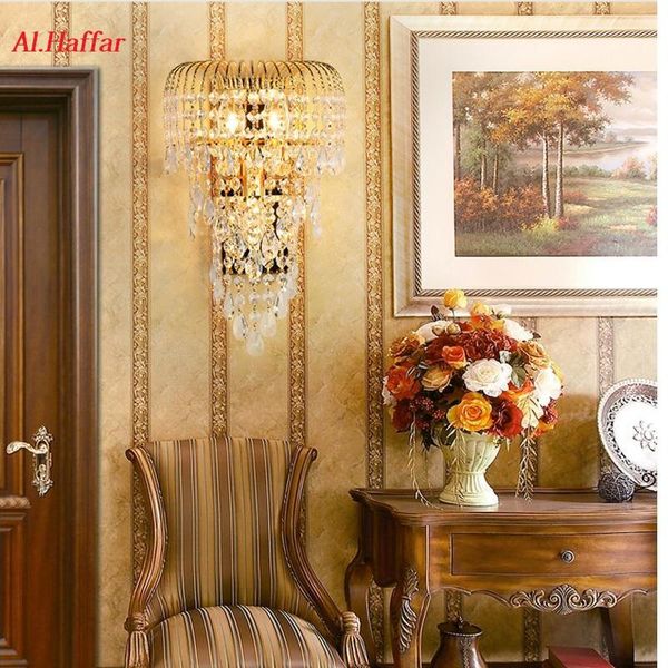 wall lamp hight quality luxury k9 crystal led gold/silver living room modern bedside restaurant fashion lights
wall lamp hight quality luxury k9 crystal led gold/silver living room modern bedside restaurant fashion lights