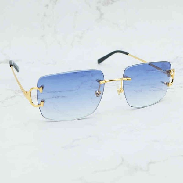 2022 factory wholesale oversized rimless vintage sun glass men luxury women sunglass big square shades 4fw5, White;black
2022 factory wholesale oversized rimless vintage sun glass men luxury women sunglass big square shades 4fw5, White;black