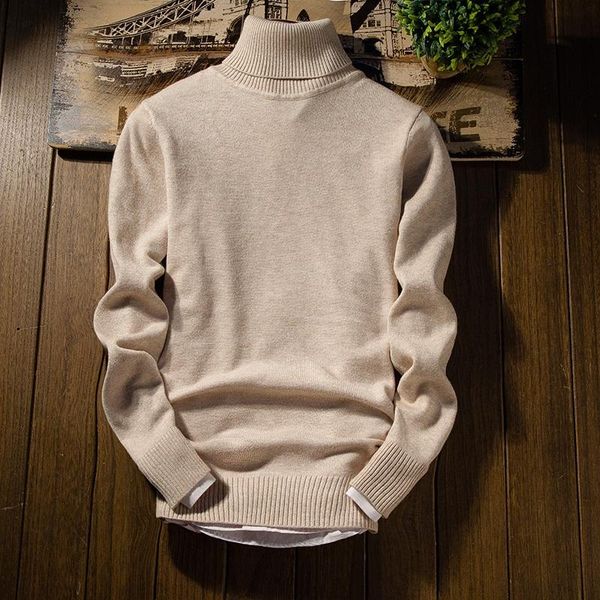 cashmere sweater men 2020 new men's christmas sweater fashion boutique men's long sleeve slim turtleneck pullover, White;black
cashmere sweater men 2020 new men's christmas sweater fashion boutique men's long sleeve slim turtleneck pullover, White;black