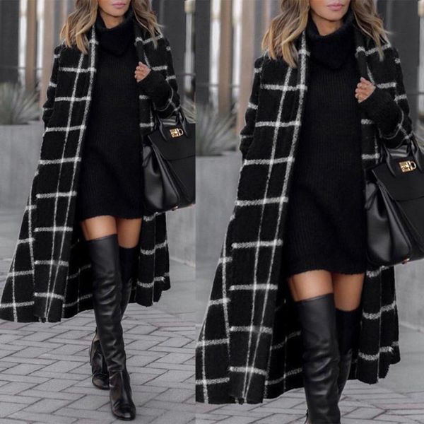 2020 women plaid winter hooded coat trench jacket warm slim long overcoat outwear autumn 2020 new parkas basic jackets #2sj, Black
2020 women plaid winter hooded coat trench jacket warm slim long overcoat outwear autumn 2020 new parkas basic jackets #2sj, Black