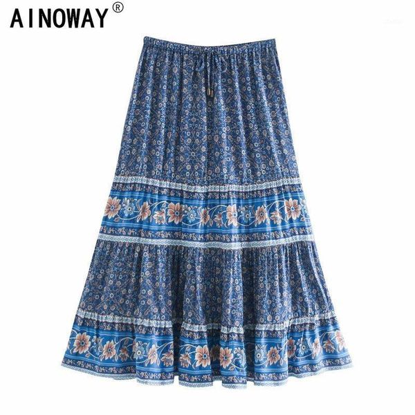 skirts vintage chic hippie women floral printed high elastic waist beach bohemian skirt ladies rayon cotton a-line boho midi skirt1, Black
skirts vintage chic hippie women floral printed high elastic waist beach bohemian skirt ladies rayon cotton a-line boho midi skirt1, Black