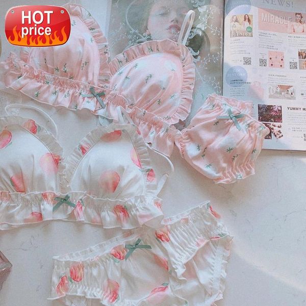 cute lingerie kawaii bra and panty set underwear for women fruit print sweet cute lolita wire ruffles japanese bra thong #sn4j, Black;white
cute lingerie kawaii bra and panty set underwear for women fruit print sweet cute lolita wire ruffles japanese bra thong #sn4j, Black;white
