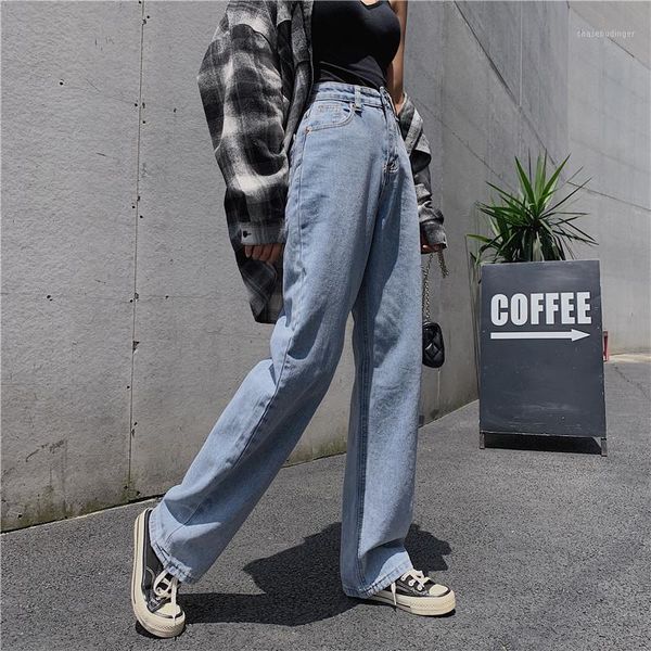 s-xl 2020 korean chic style women denim pants casual blue loose high waist jeans for women straight long trousers (z8618)1
s-xl 2020 korean chic style women denim pants casual blue loose high waist jeans for women straight long trousers (z8618)1
