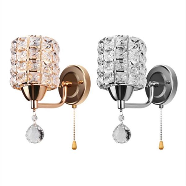 wall lamp modern style cylinder crystal light holder with pendant and pull switch ac 85-250v e14 socket (no bulb included)
wall lamp modern style cylinder crystal light holder with pendant and pull switch ac 85-250v e14 socket (no bulb included)