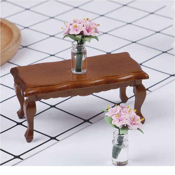 1/12 dollhouse miniature mini wooden coffee table simulation end table furniture toys for doll house decoration acc bbynhz
1/12 dollhouse miniature mini wooden coffee table simulation end table furniture toys for doll house decoration acc bbynhz