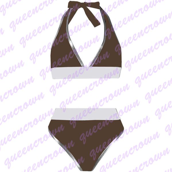 padded halter bikinis high waist swimwear pool bra swimsuit designer letter printed backless bikini for women, White;black
padded halter bikinis high waist swimwear pool bra swimsuit designer letter printed backless bikini for women, White;black