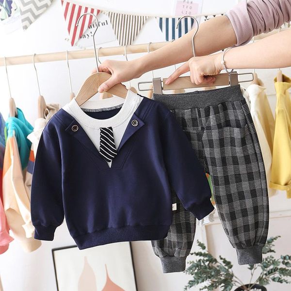 autumn fashion infant clothing baby suit 0-4year baby boys clothes gentleman tie + lattice pants 2pcs boys clothes set, White
autumn fashion infant clothing baby suit 0-4year baby boys clothes gentleman tie + lattice pants 2pcs boys clothes set, White