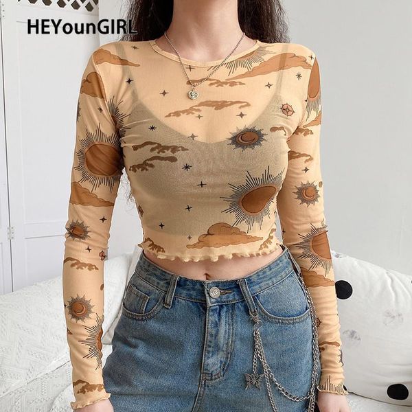 сексуальная сетка футболка с длинным рукавом женщины harajuku прозрачный урожай тонкий футболка дамы принт-стрит одежда летняя весна 2020, White
сексуальная сетка футболка с длинным рукавом женщины harajuku прозрачный урожай тонкий футболка дамы принт-стрит одежда летняя весна 2020, White