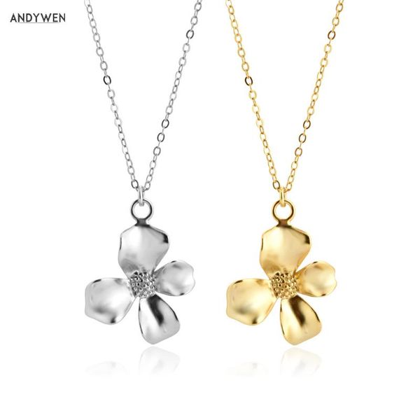 andywen 925 sterling silver gold flower pendant long chain necklace 2020 rock punk fashion jewelry luxury fashion jewels
andywen 925 sterling silver gold flower pendant long chain necklace 2020 rock punk fashion jewelry luxury fashion jewels