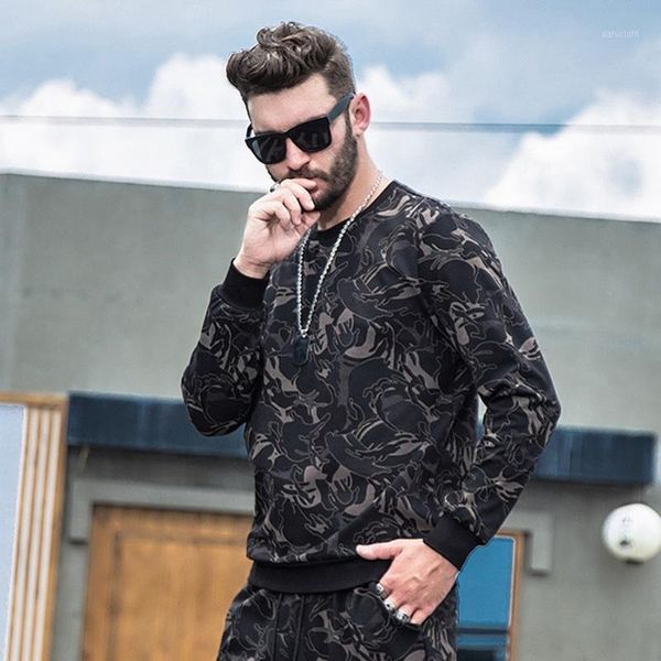 large size round neck pullover spring sweatshirt men's loose fat plaid print long sleeve shirt autumn 6xl1, Black
large size round neck pullover spring sweatshirt men's loose fat plaid print long sleeve shirt autumn 6xl1, Black