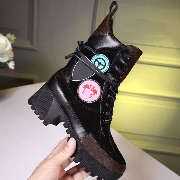 women martin boots winter coarse heel woman shoes desert chunky heeled bootis leather flamingos love arrow medal bootes lace up high heels b, Black
women martin boots winter coarse heel woman shoes desert chunky heeled bootis leather flamingos love arrow medal bootes lace up high heels b, Black