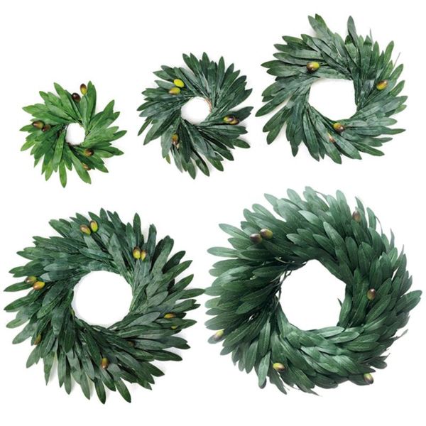 simulation leaf olive leaf ring 5 size atmosphere decoration family wedding holiday party artificial flower decoration
simulation leaf olive leaf ring 5 size atmosphere decoration family wedding holiday party artificial flower decoration