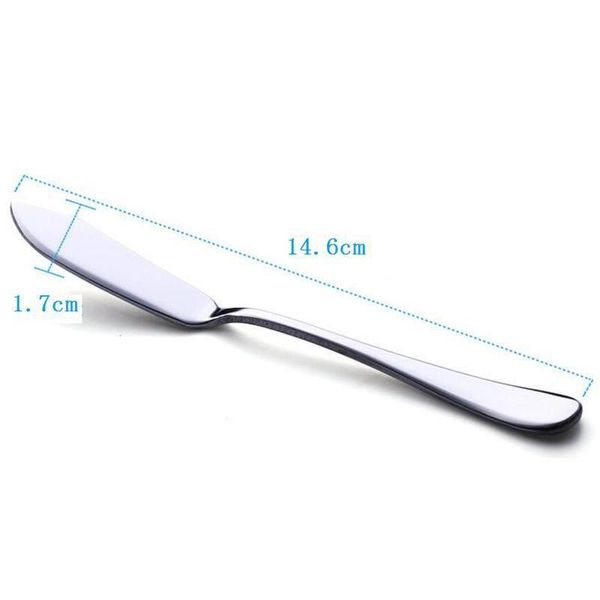 100pcs/lot stainless steel cutlery knife metal butter knife cheese jam spreader cake knives bakeware r3lty
100pcs/lot stainless steel cutlery knife metal butter knife cheese jam spreader cake knives bakeware r3lty