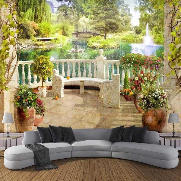 custom p wallpaper murals 3d space balcony garden landscape wall painting living room dining room bedroom waterproof mural1
custom p wallpaper murals 3d space balcony garden landscape wall painting living room dining room bedroom waterproof mural1