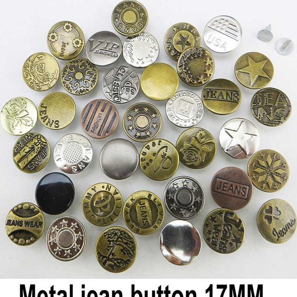 50pcs 17mm mixed metal jeans button sewing clothes accessories garment decoration fit jmb-079 50 jllsxq, Silver
50pcs 17mm mixed metal jeans button sewing clothes accessories garment decoration fit jmb-079 50 jllsxq, Silver