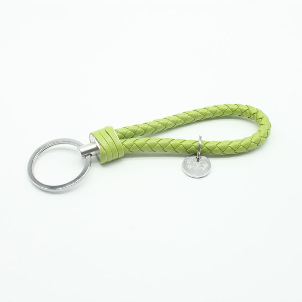 and hand woven woman leather rope lovers man ring car key chain small gift, Silver
and hand woven woman leather rope lovers man ring car key chain small gift, Silver