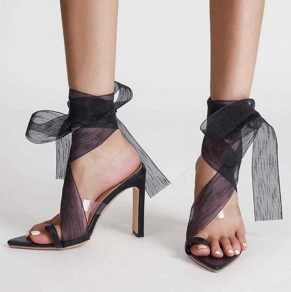 elling designer 2022 summer women's sandals simple pointed flip toe transparent film bowknot ribbon high heel party shoes size 35 to 42, Black
elling designer 2022 summer women's sandals simple pointed flip toe transparent film bowknot ribbon high heel party shoes size 35 to 42, Black