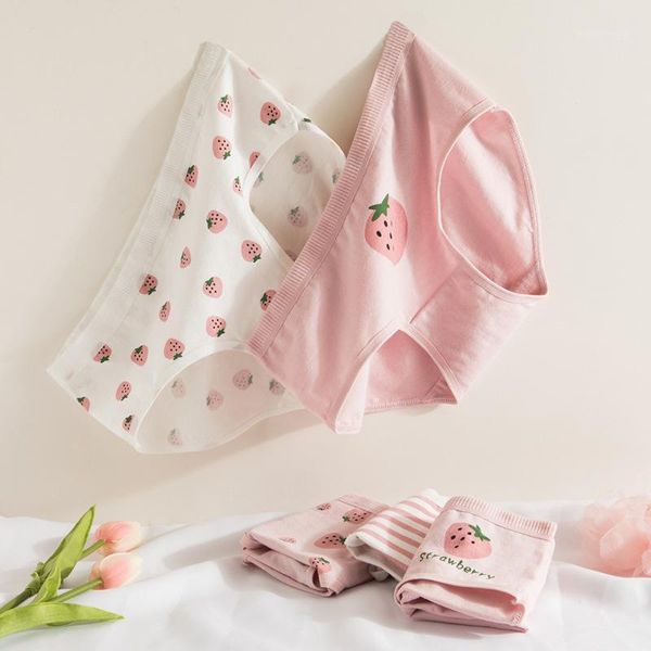 women's panties 6 pcs cotton strawberry underwear women mid-waist female crotch cute girl student breathable breifs panties1, Black;pink
women's panties 6 pcs cotton strawberry underwear women mid-waist female crotch cute girl student breathable breifs panties1, Black;pink