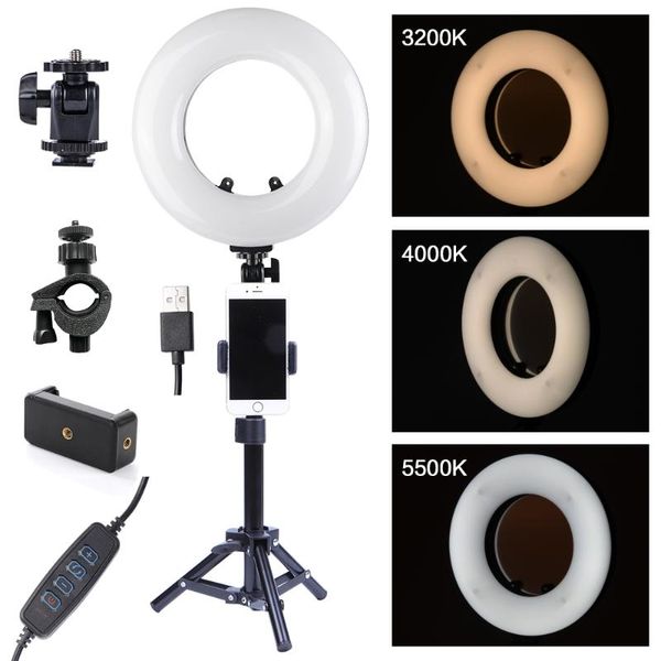 3 color light 9inches 22cm p lighting 3200-5500k camera p studio pgraphy dimmable led ring light lamp with tripod
3 color light 9inches 22cm p lighting 3200-5500k camera p studio pgraphy dimmable led ring light lamp with tripod