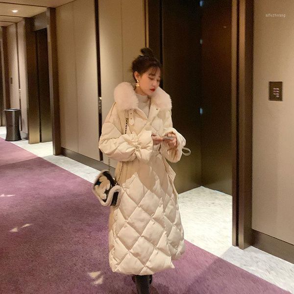 rice white wool collar cotton-padded jacket women's korean-style slim 2020 new winter cotton-padded jacket midi1, Black
rice white wool collar cotton-padded jacket women's korean-style slim 2020 new winter cotton-padded jacket midi1, Black