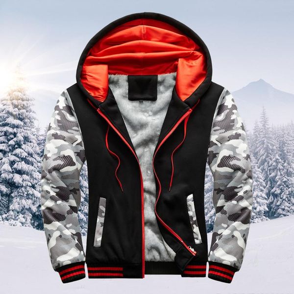 men's jackets winter sweater fashion mens hoodie warm villus zipper jacket outwear coat #c, Black;brown
men's jackets winter sweater fashion mens hoodie warm villus zipper jacket outwear coat #c, Black;brown