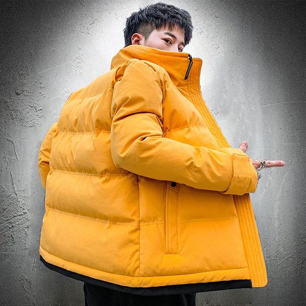 month tender clothing 2020 new pure color cotton men's acolchoada blow casual outwear street mode jacket, Black;brown
month tender clothing 2020 new pure color cotton men's acolchoada blow casual outwear street mode jacket, Black;brown