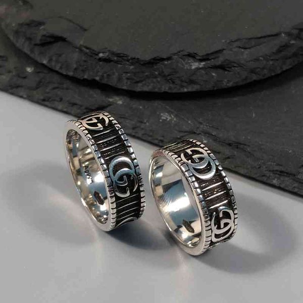 70% off gujia double stripe letter 925 sterling silver first jewelry men's and women's fashion couple ring advanced edition
70% off gujia double stripe letter 925 sterling silver first jewelry men's and women's fashion couple ring advanced edition