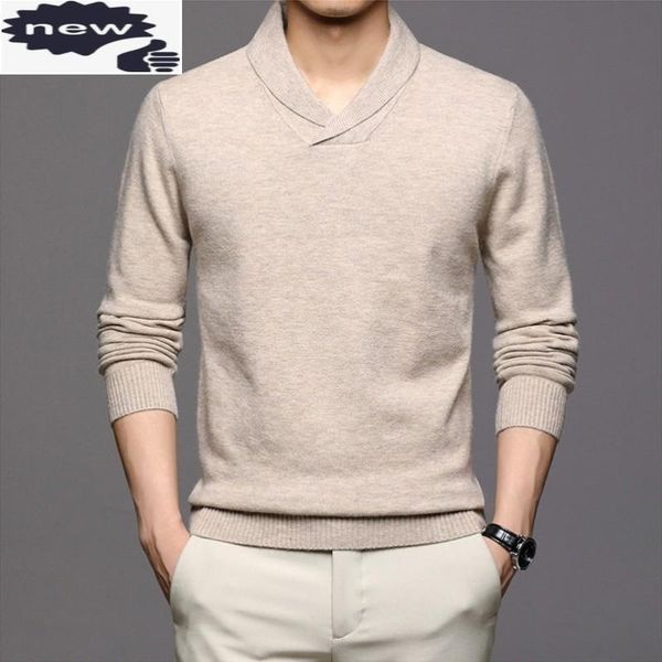 men's sweaters autumn mens business casual turn-down collar long sleeve solid simple knitting pullovers slim fit sweater male, White;black
men's sweaters autumn mens business casual turn-down collar long sleeve solid simple knitting pullovers slim fit sweater male, White;black