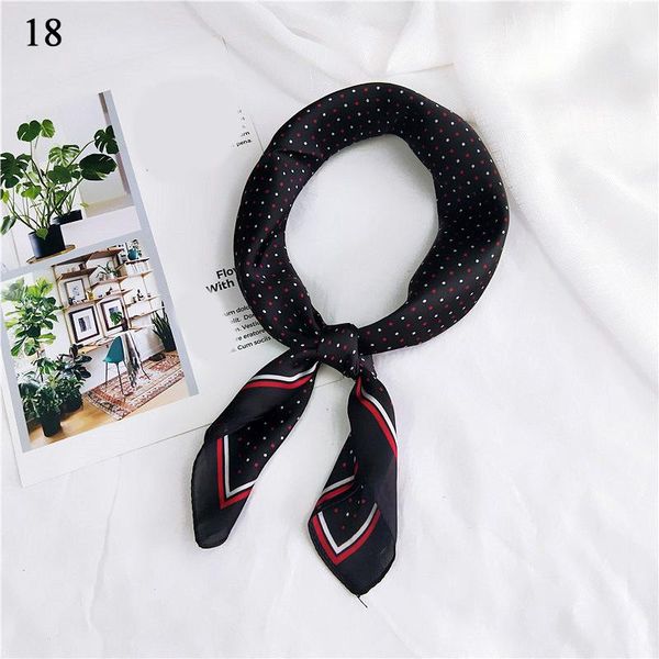 square silk scarf women fashion print small neck scarf female headscarf bandana shawl diy hair tie band girls hair accessories jllfkh, Black
square silk scarf women fashion print small neck scarf female headscarf bandana shawl diy hair tie band girls hair accessories jllfkh, Black