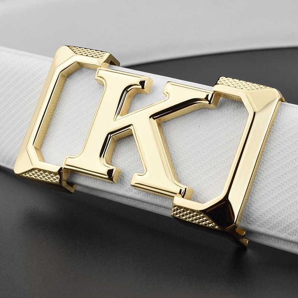k belts mens letter casual genuine fashion waist strap leather cintos masculinos ceinture homme, Black;brown
k belts mens letter casual genuine fashion waist strap leather cintos masculinos ceinture homme, Black;brown