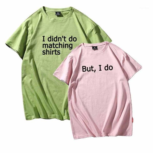 women's t-shirt i didn't do matching shirts but,i green couple tshirt men women clothes funny tee shirt harajuku lovers cotton fem, White
women's t-shirt i didn't do matching shirts but,i green couple tshirt men women clothes funny tee shirt harajuku lovers cotton fem, White