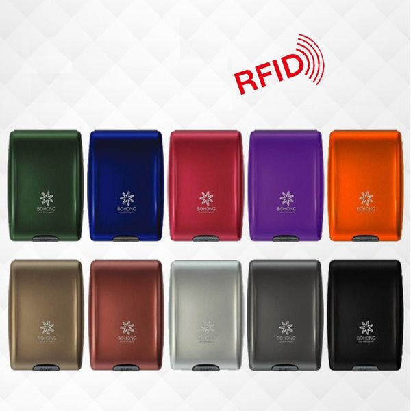 2021 rfid credit card holder protector metal abs credit cards holders case wallet for women men, Brown;gray
2021 rfid credit card holder protector metal abs credit cards holders case wallet for women men, Brown;gray