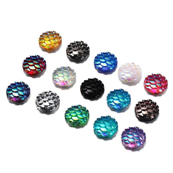 50pcs/lot 10mm resin cabochons fish scale shape mix colors round cabochon diy for jewelry making finding supplies craft pendants q sqctwo, Black
50pcs/lot 10mm resin cabochons fish scale shape mix colors round cabochon diy for jewelry making finding supplies craft pendants q sqctwo, Black