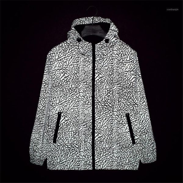 new 3m reflective jacket men/women harajuku windbreaker jackets hooded streetwear coat outwear coats casual windbreaker shining1, Black;brown
new 3m reflective jacket men/women harajuku windbreaker jackets hooded streetwear coat outwear coats casual windbreaker shining1, Black;brown