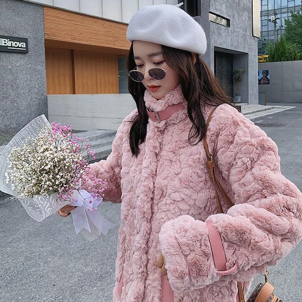 lucyever sweet pink faux fur jacket women 2020 new soft plush coats woman korean style stand collar short faux fur coat, Black
lucyever sweet pink faux fur jacket women 2020 new soft plush coats woman korean style stand collar short faux fur coat, Black