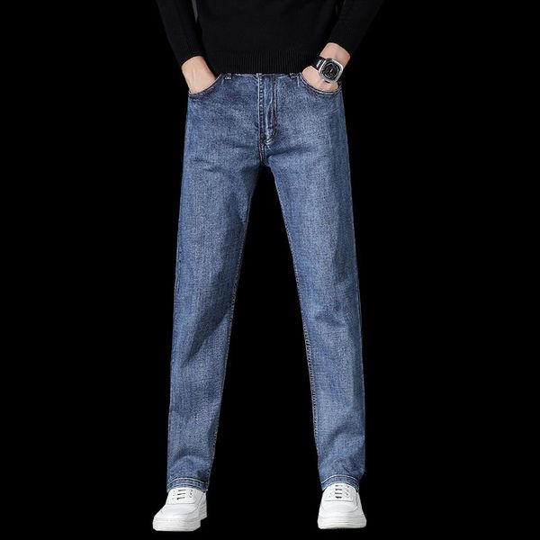 voreloce men's fitted straight light blue denim jeans 2021 spring brand clothing classic business casual youth fashion jeans
voreloce men's fitted straight light blue denim jeans 2021 spring brand clothing classic business casual youth fashion jeans