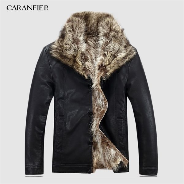 caranfier luxury mens leather jacket coat 100% raccoon fur fashion men winter leather jacket man clothes warm coat fur coat male 201222, Black
caranfier luxury mens leather jacket coat 100% raccoon fur fashion men winter leather jacket man clothes warm coat fur coat male 201222, Black