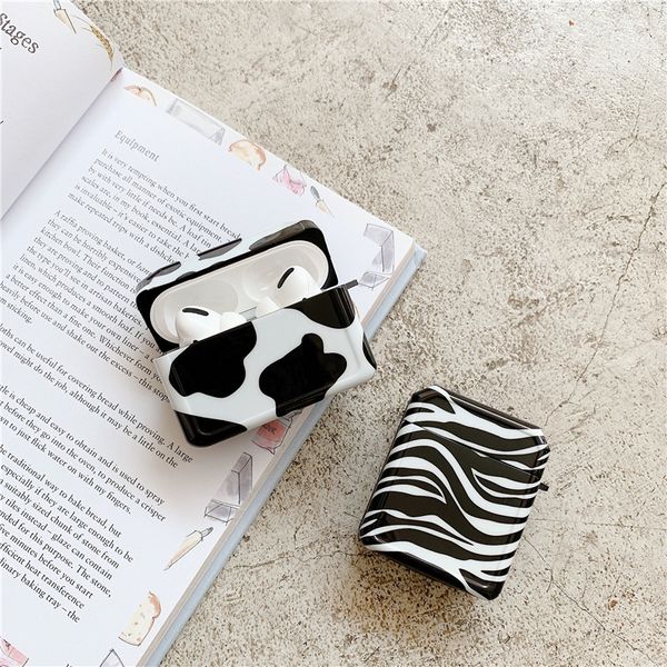 zebra milk cow dalmatian pattern protective tpu earphone cover for apple airpods 1 2 pro case
zebra milk cow dalmatian pattern protective tpu earphone cover for apple airpods 1 2 pro case