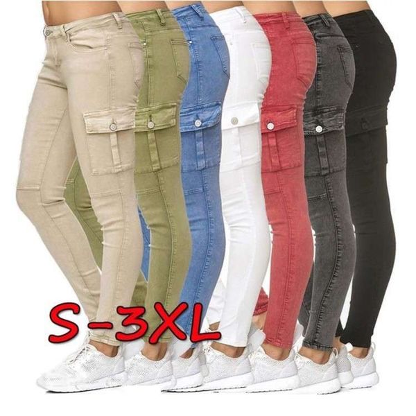 2019 pants tight low waist denim leggings women's side pocket jeans, Blue
2019 pants tight low waist denim leggings women's side pocket jeans, Blue