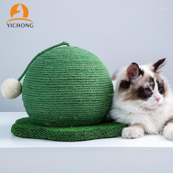 yichong cat grabbing rope cat toy cactus shape grabbing board spherical climbing frame claw grinding device yh3011
yichong cat grabbing rope cat toy cactus shape grabbing board spherical climbing frame claw grinding device yh3011