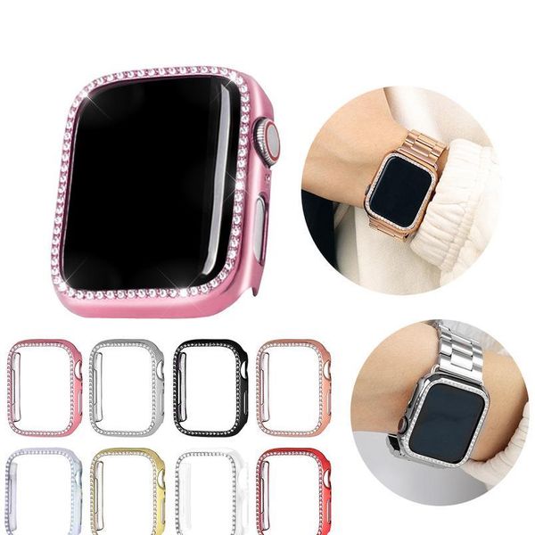 diamond case cover for watch band 5 4 3 2 1 case cover 44mm 40mm 42mm 38mm iwatch band crystal pr qylxau, Black;brown
diamond case cover for watch band 5 4 3 2 1 case cover 44mm 40mm 42mm 38mm iwatch band crystal pr qylxau, Black;brown